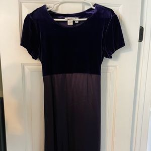 Ladies purple dress sz 9